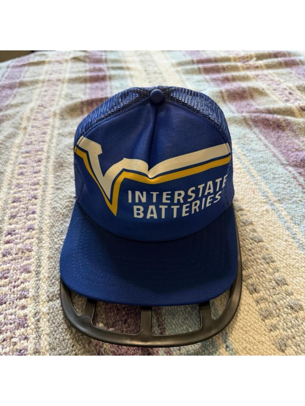 Vintage 70s/80s RARE Interstate‎ Batteries Auto Car Men’s Hat OSFA